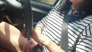 Neem&#039;n openbare motor ry, terwyl die speel met my klein poesie